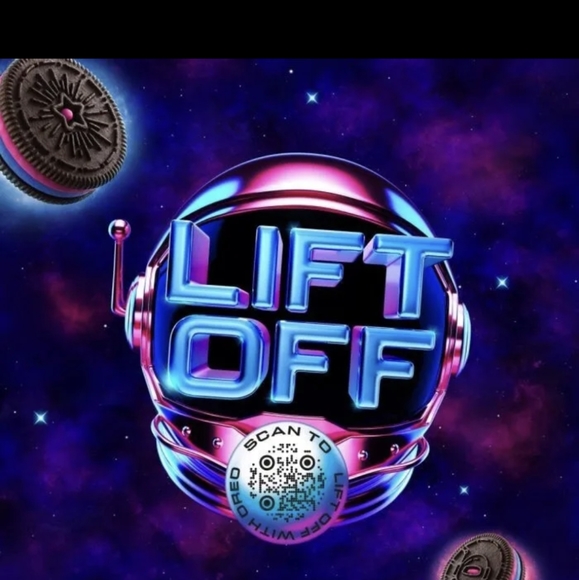 OREO Space Dunk Chocolate Cookies Popping Candy Cosmic Crème Limited Edition - Picture 6 of 9